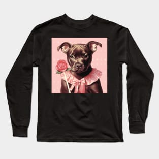 Staffy Candy Long Sleeve T-Shirt